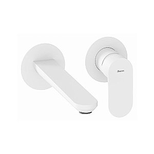 Смеситель для раковины Ravak Eleganta X070255 белый вильвет купить в интернет-магазине сантехники Sanbest