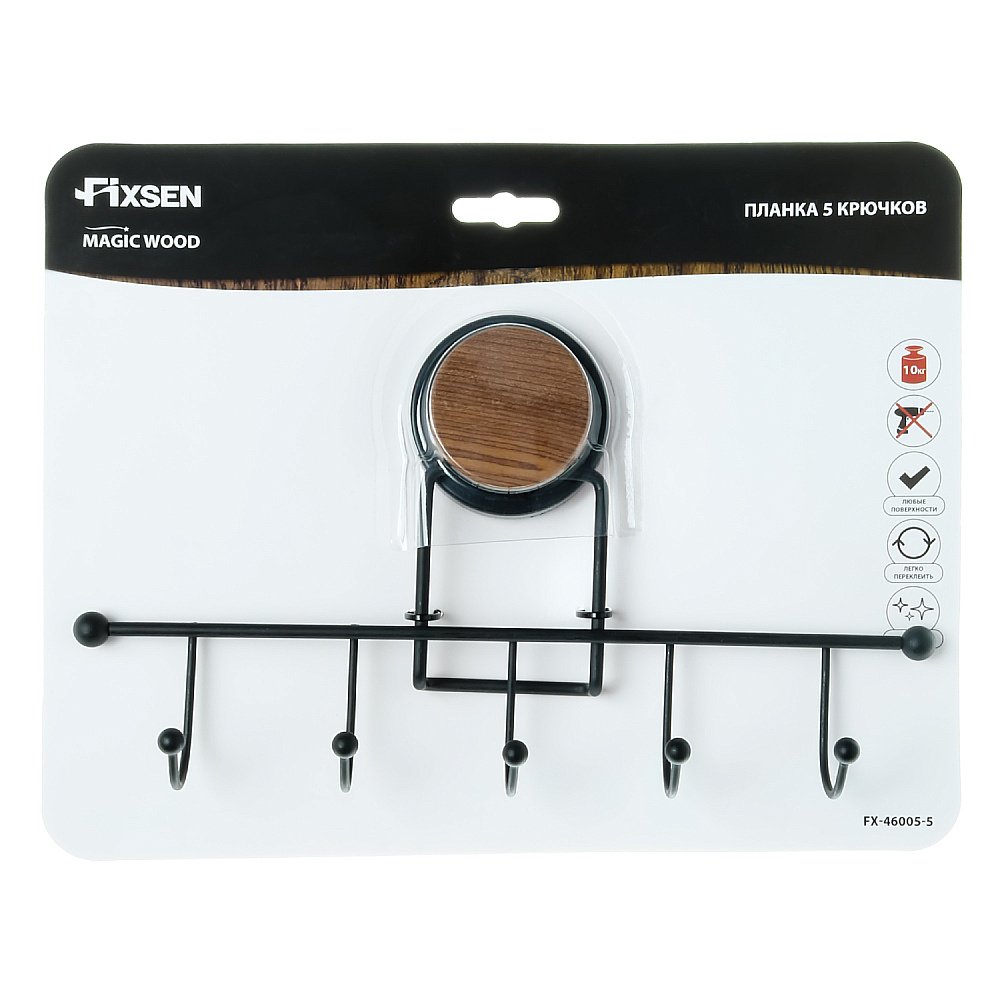 Крючок Fixsen Magic Wood FX-46005-5 купить в интернет-магазине сантехники Sanbest