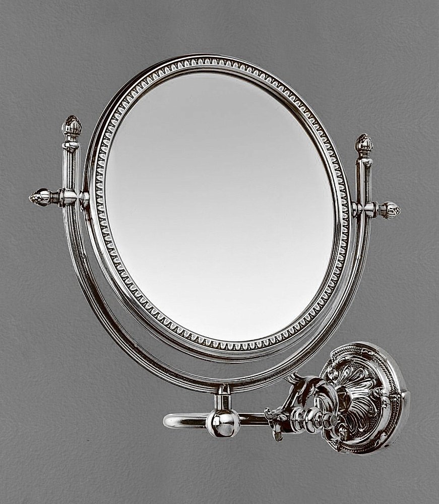 Зеркало косметическое Art&Max Barocco AM-2109-Cr хром купить в интернет-магазине сантехники Sanbest