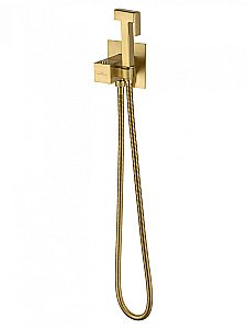 Гигиенический душ с термостатом WONZON & WOGHAND WW-88829910-BG брашированное золото купить в интернет-магазине сантехники Sanbest