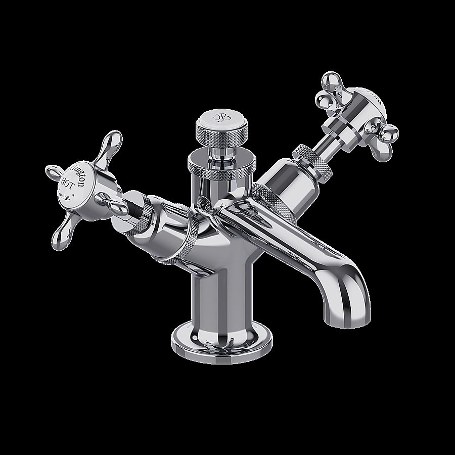 Смеситель для раковины Burlington Guild GU110DNC хром купить в интернет-магазине сантехники Sanbest