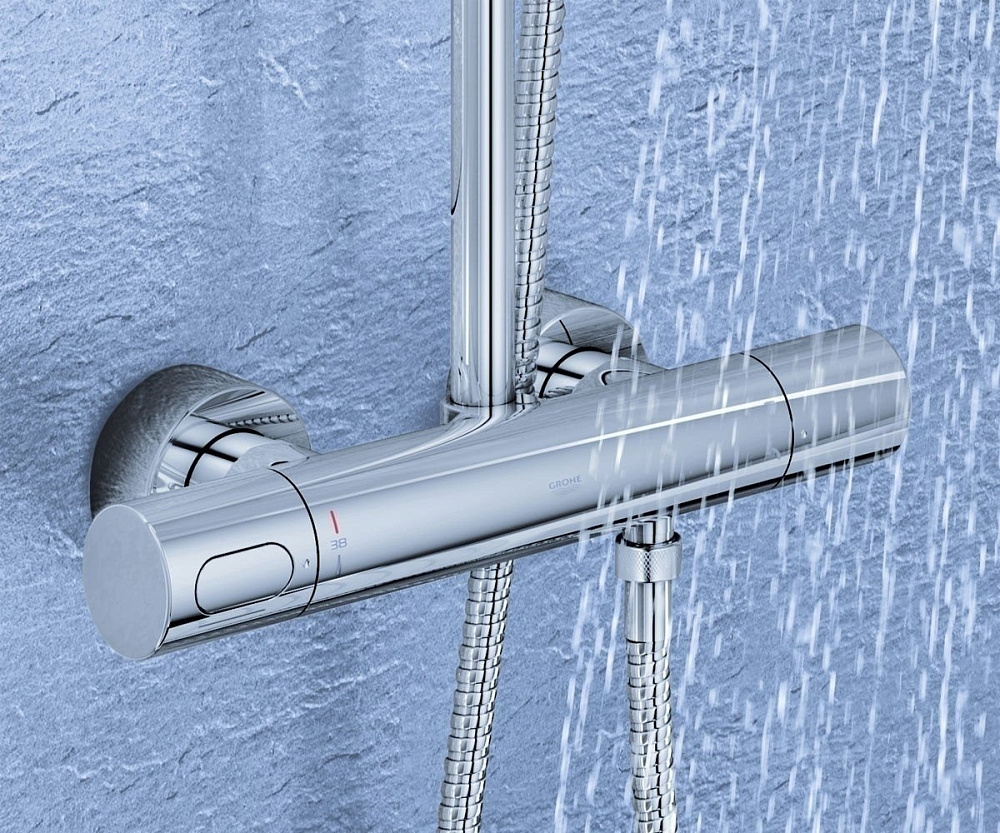 Душевая колонна Grohe Rainshower System 27032001 купить в интернет-магазине сантехники Sanbest