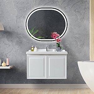 Зеркало с LED подстветкой Cezares GIUBILEO CZR-SPC-LED-TCH-WARM 110x80 в ванную от интернет-магазине сантехники Sanbest