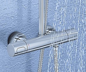 Душевая система Grohe Rainshower System 27032001 купить в интернет-магазине сантехники Sanbest