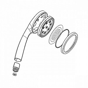 Душевая лейка Iddis SpaHome SPA1F00i18 купить в интернет-магазине сантехники Sanbest