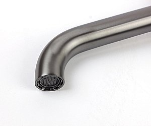 Смеситель для раковины Bronze de Luxe OMG! 9008GM-R графит/красный купить в интернет-магазине сантехники Sanbest