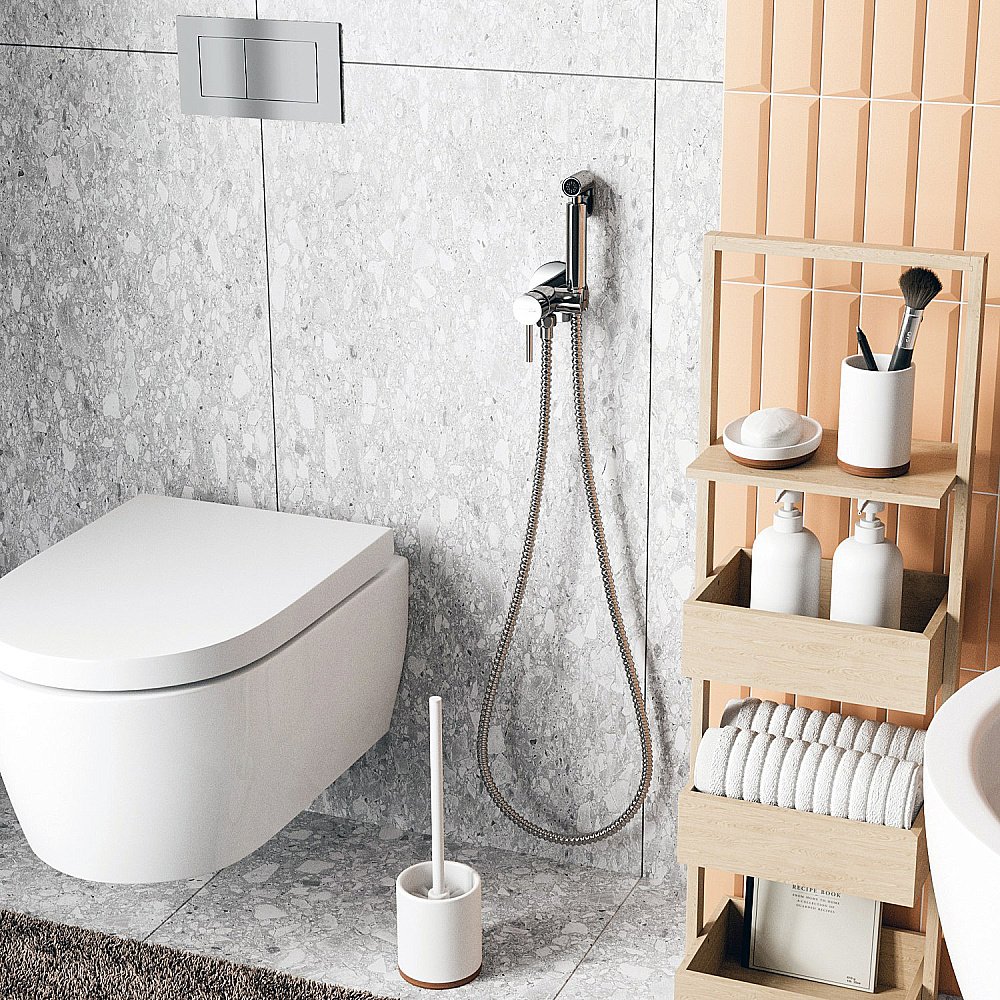 Гигиенический душ WasserKRAFT A70138 хром купить в интернет-магазине сантехники Sanbest