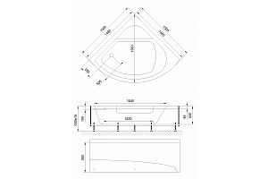 Гидромассажная ванна Royal Bath Rojo Comfort 150x150 купить в интернет-магазине Sanbest