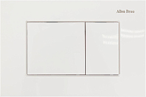 Кнопка для инсталляции Allen Brau Liberty 9.20002.20 белая купить в интернет-магазине сантехники Sanbest
