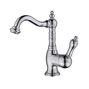 Cмеситель для раковины Caprigo ADRIA-UNO BLACK EDITION 02M-524-crm хром купить в интернет-магазине сантехники Sanbest