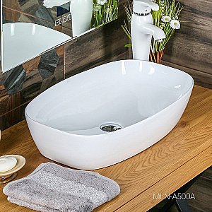 Раковина Melana 78329-805 белая купить в интернет-магазине Sanbest