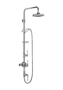Душевая система Burlington Stour BF3S верхний душ 180 купить в интернет-магазине сантехники Sanbest
