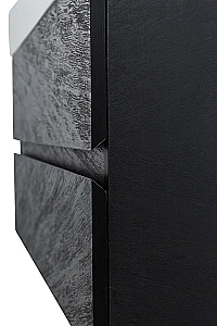 Тумба с раковиной Cezares Molveno 46 80 Nero для ванной в интернет-магазине Sanbest