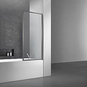 Шторка для ванны Vincea VSB-41700CLGM 70×140 стекло прозрачное/профиль вороненая сталь купить в интернет-магазине Sanbest