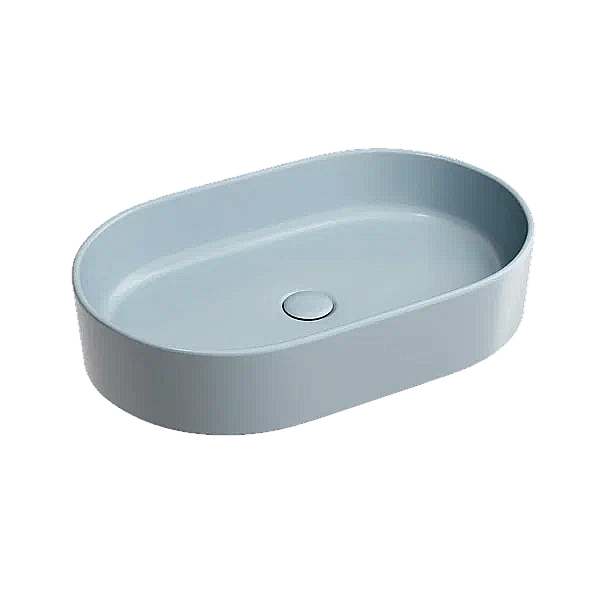 Раковина Ceramica Nova Element 60 CN6048MHL серо-голубая матовая купить в интернет-магазине Sanbest