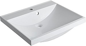 Тумба с раковиной Aquanet Нота New 58 344139+281220 дуб веллингтон табак для ванной в интернет-магазине Sanbest