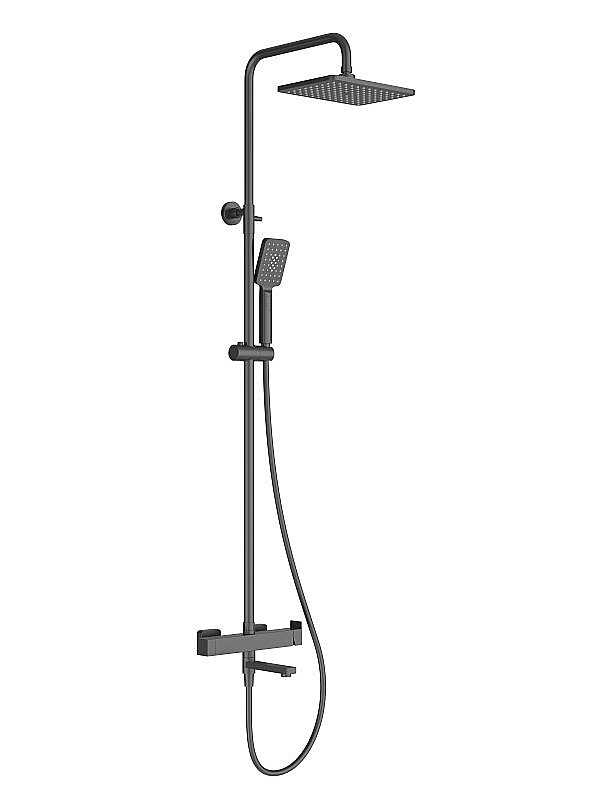 Душевая система Cezares SLIDER CVD-NOP черная матовая купить в интернет-магазине сантехники Sanbest