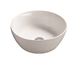 Раковина накладная SantiLine 35,8 SL-1038 белая купить в интернет-магазине Sanbest