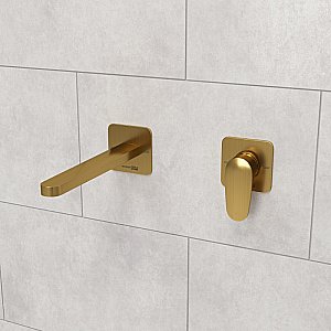 Смеситель для раковины WasserKRAFT Havel A3651.284 золото матовое купить в интернет-магазине сантехники Sanbest