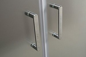 Душевая дверь BELBAGNO UNIQUE-BF-2-170/200-P-Cr стекло рифленое/профиль хром купить в интернет-магазине Sanbest