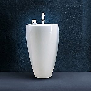 Раковина Laufen Alessi One 8.1197.1.400.104.1 белая купить в интернет-магазине Sanbest