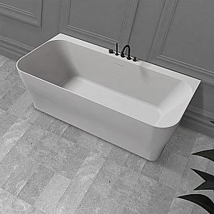 Ванна из искусственного камня ABBER Stein AS9616 170х80 белая матовая купить в интернет-магазине Sanbest