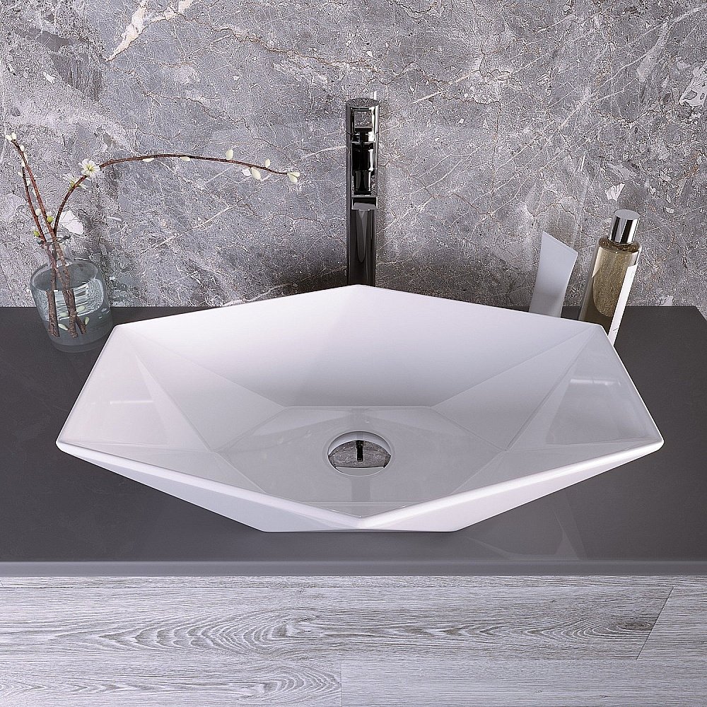 Раковина Grossman GR-3030 белый купить в интернет-магазине Sanbest