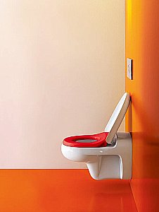 Унитаз подвесной Laufen Florakids 8.2003.1.000.000.1 купить в интернет-магазине Sanbest