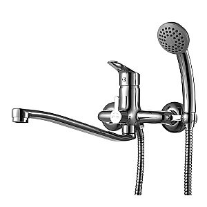 Смеситель для ванны Lemark Partner LM6553C купить в интернет-магазине сантехники Sanbest