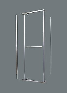 Душевой уголок CeruttiSpa MIMI 90x90 ZQ91T стекло прозрачное/профиль хром купить в интернет-магазине Sanbest