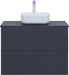 Тумба с раковиной Aquanet Терра 90 маренго для ванной в интернет-магазине Sanbest