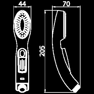 Гигиенический душ Elghansa Dynamic 34R1083-White (Set-107) белый купить в интернет-магазине сантехники Sanbest