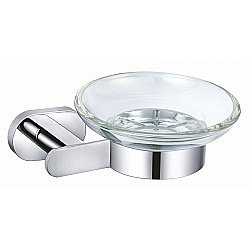 Мыльница с держателем WONZON & WOGHAND FIRST, Хром (WW-8422) купить в интернет-магазине сантехники Sanbest