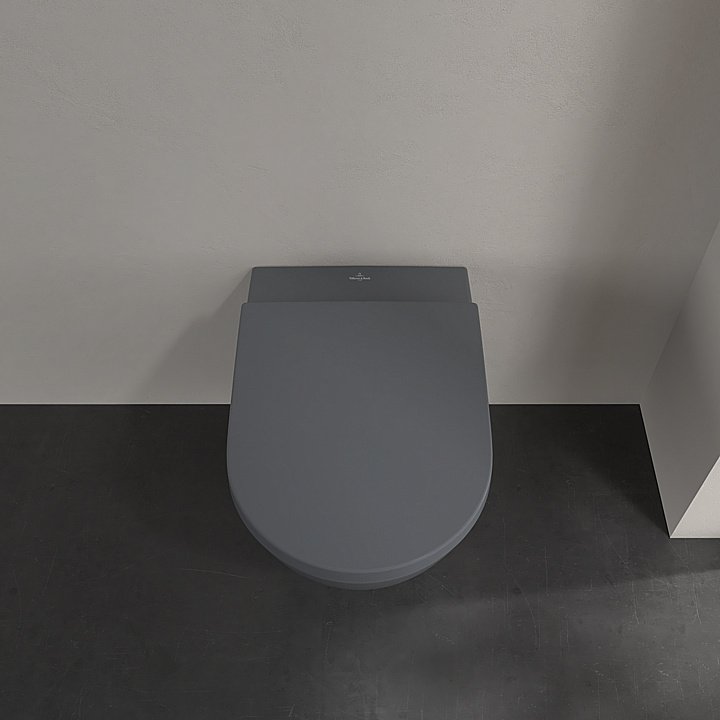 Унитаз подвесной Villeroy&Boch Subway 2.0 5614R0I4 графит купить в интернет-магазине Sanbest