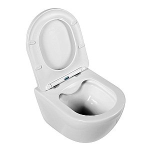 Унитаз подвесной BelBagno AMANDA безободковый, с крышкой микролифт купить в интернет-магазине Sanbest