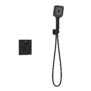 Душевая система Vincea Inspire VSFW-3I21MT4MB черная матовая купить в интернет-магазине сантехники Sanbest