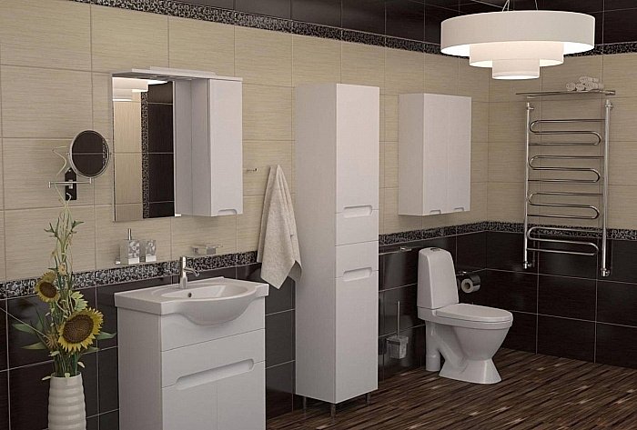 Пенал Orange Topline Rio PR40-05KR для ванной в интернет-магазине сантехники Sanbest