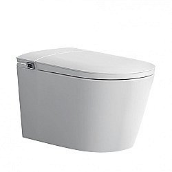 Электронный унитаз-биде ABBER Bequem AC1121S белый, с крышкой микролифт купить в интернет-магазине Sanbest