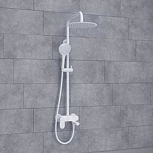 Душевая система WasserKraft Mindel 8500 SET2634 белый Soft-touch купить в интернет-магазине сантехники Sanbest