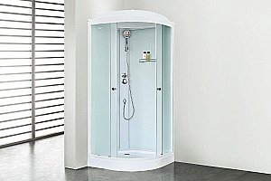 Душевая кабина Royal Bath RB90HK5-WC 90x90 профиль белый/стекло матовое купить в интернет-магазине Sanbest