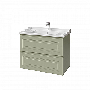 Тумба с раковиной Caprigo Wales 80 цвет на выбор/эмаль для ванной в интернет-магазине Sanbest