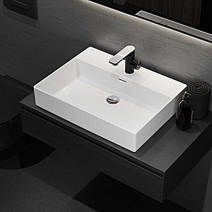 Раковина Berges Ego 60,5 182003 белая купить в интернет-магазине Sanbest