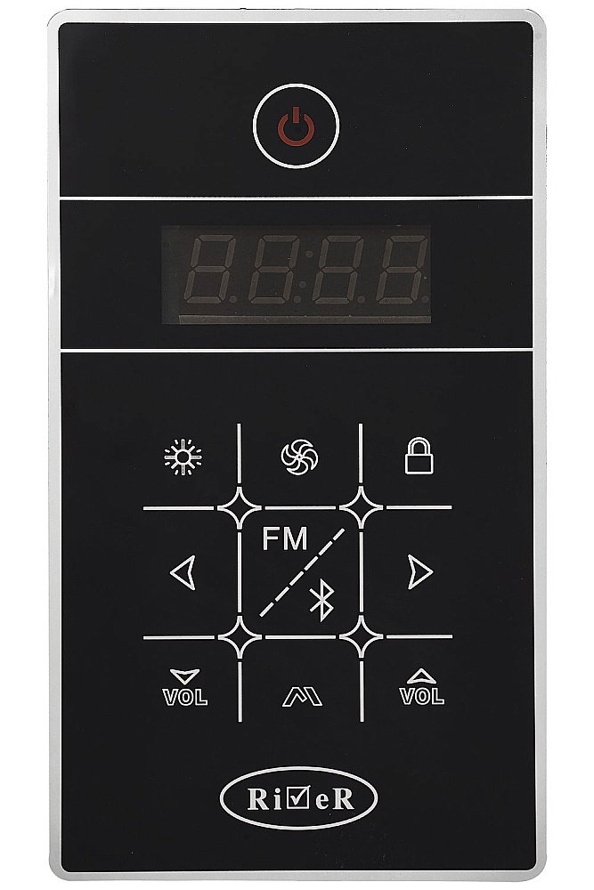 Душевой бокс River Sena 55 170x70 стекло тонированное купить в интернет-магазине Sanbest