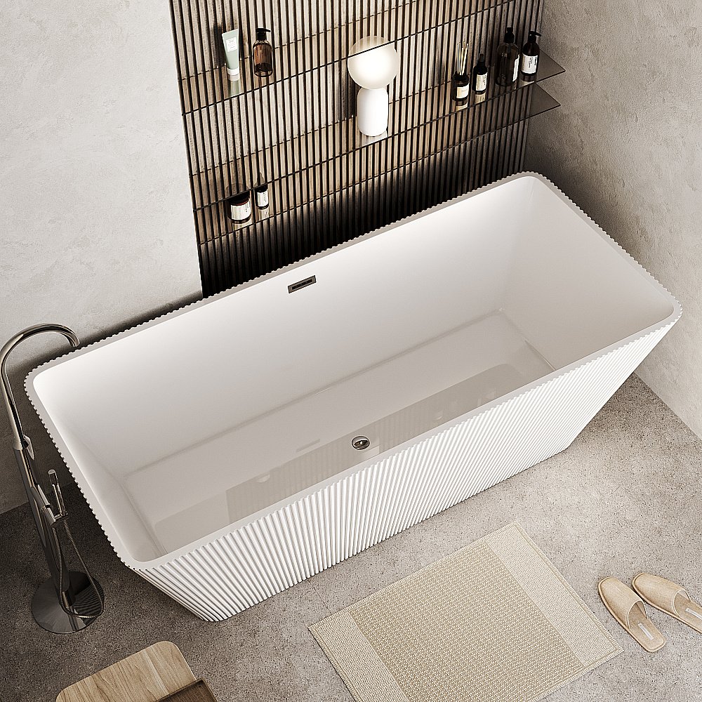 Ванна акриловая Grossman Cristal GR-2022 170x75 белая купить в интернет-магазине Sanbest