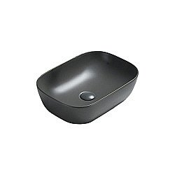 Раковина накладная Vincea 45,5 VBS-102MA антрацит матовый купить в интернет-магазине Sanbest