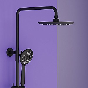 Душевая система Sancos Game SC3001MB черная матовая купить в интернет-магазине сантехники Sanbest