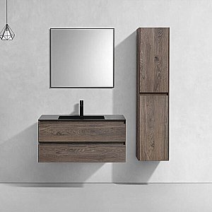 Тумба с раковиной Vincea Luka 1000 R.Oak для ванной в интернет-магазине Sanbest