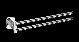 Полотенцедержатель CeramaLux Cube 12614 хром купить в интернет-магазине сантехники Sanbest