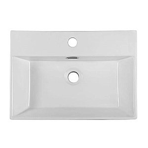 Раковина накладная BelBagno 51 BB1340 белая купить в интернет-магазине Sanbest