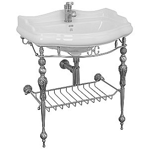 Консоль с раковиной Migliore Bella ML.BLL-24.273.CR хром для ванной в интернет-магазине сантехники Sanbest